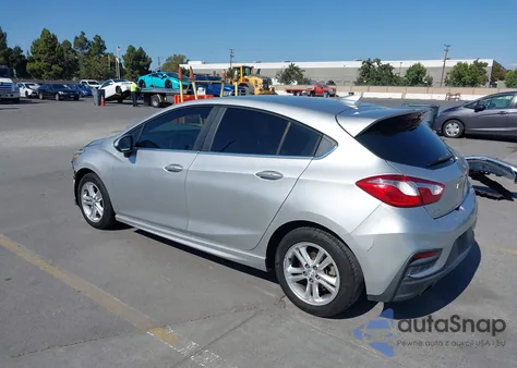 2017 Chevrolet Cruze Lt Auto из США, поврежденный, VIN 3G1BE6SM2HS598246